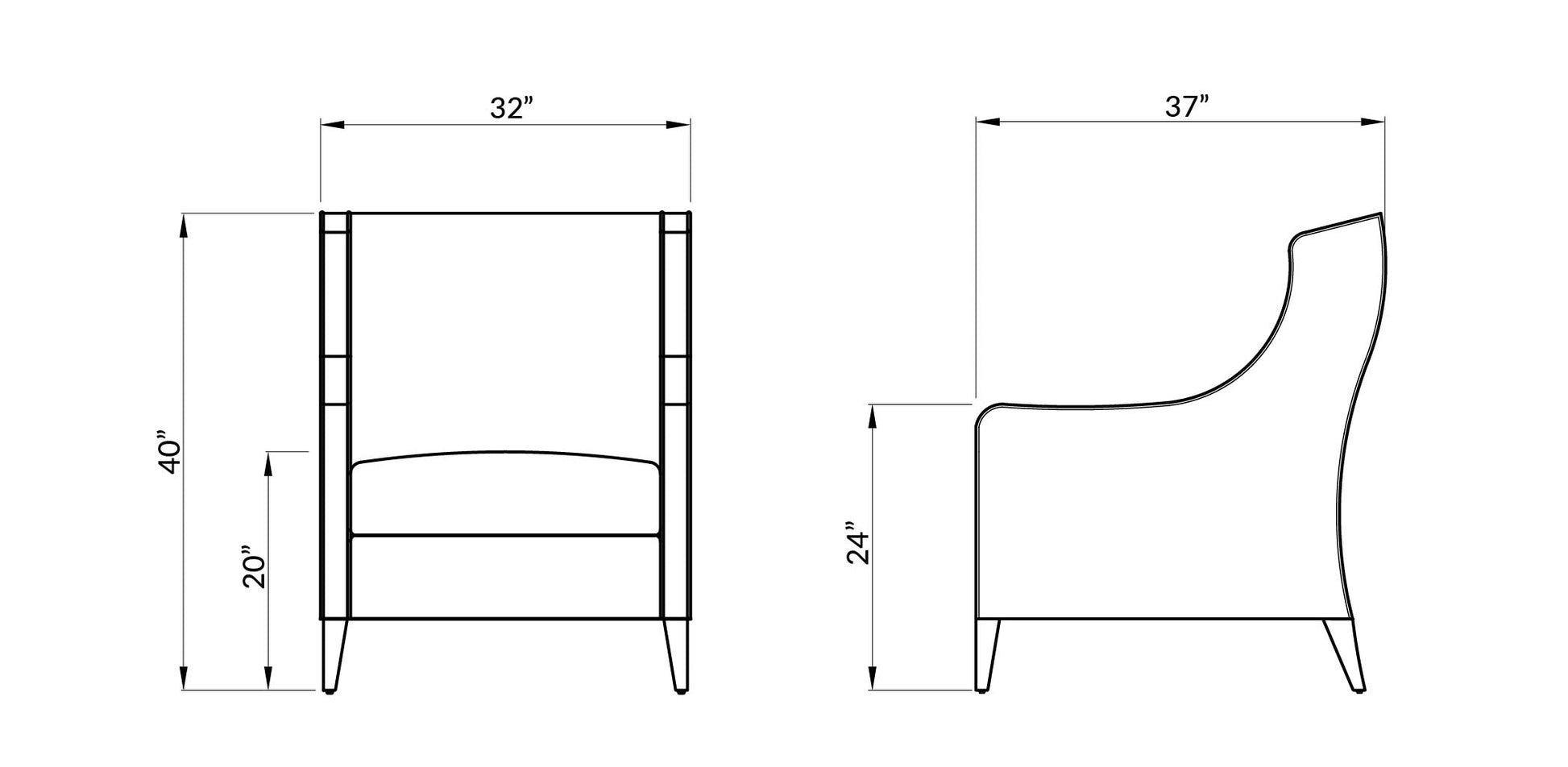 TEA LOUNGE CHAIR