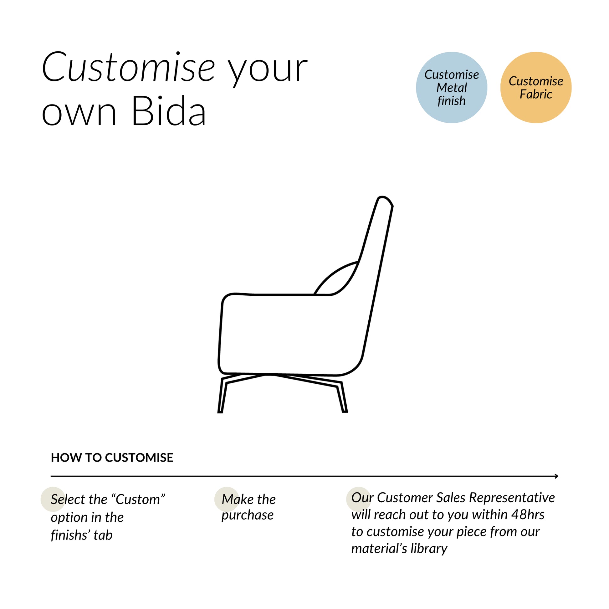 BIDA LOUNGE CHAIR