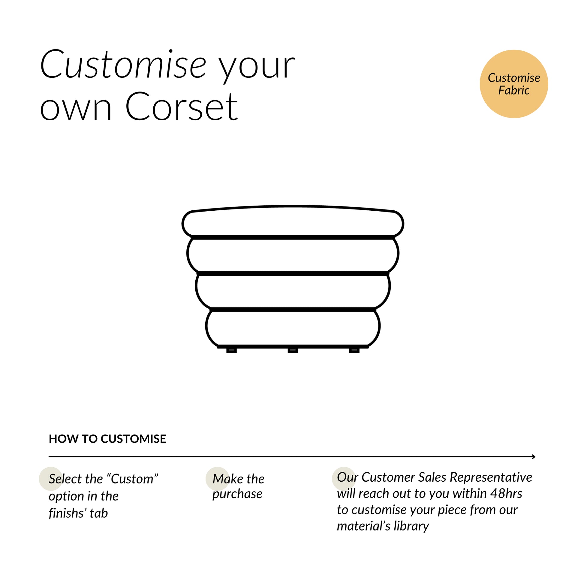 CORSET POUFFE