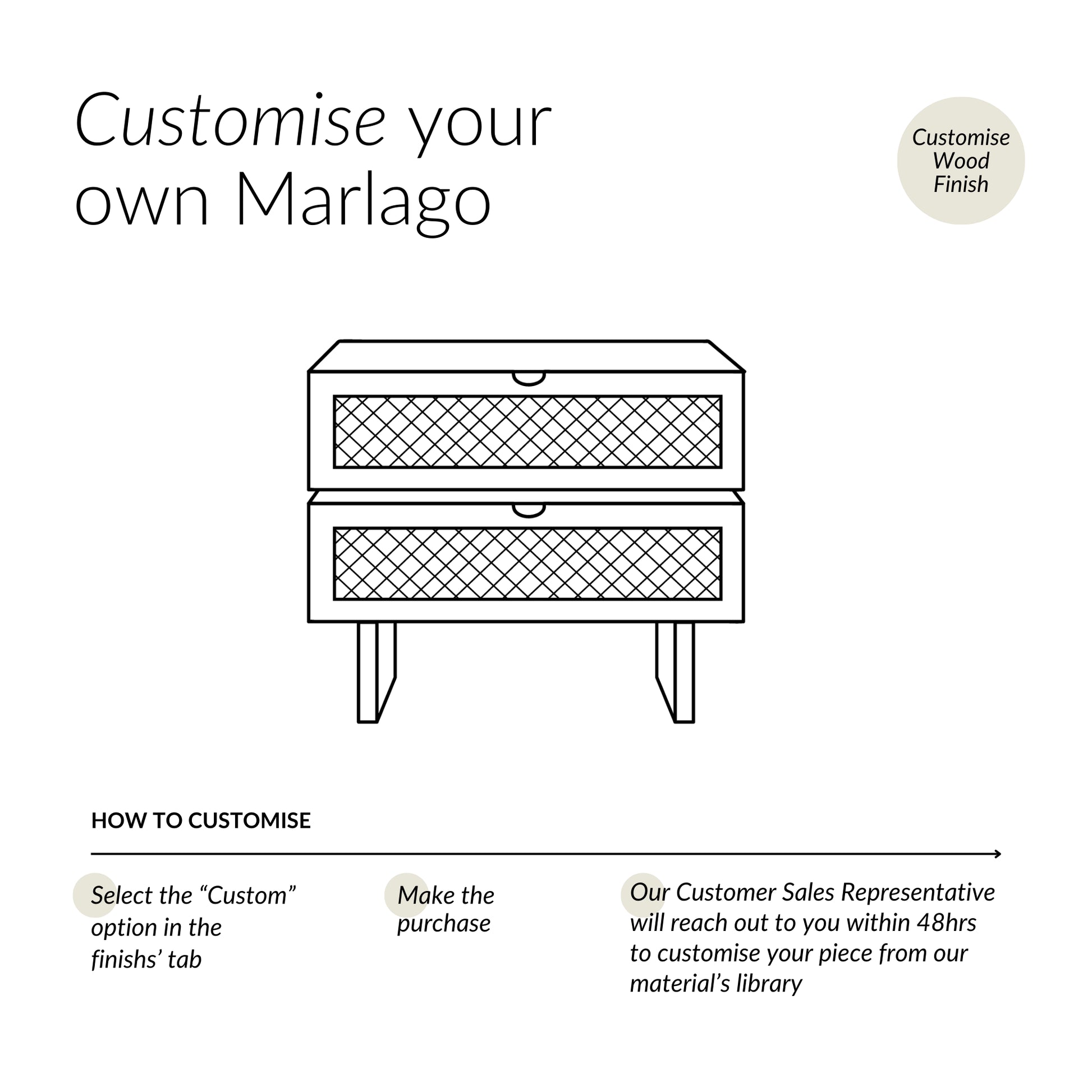 MARLAGO SIDE TABLE