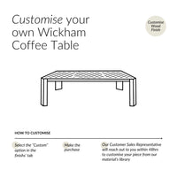 WICKHAM COFFEE TABLE