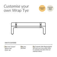 WRAP-TYE OTTOMAN