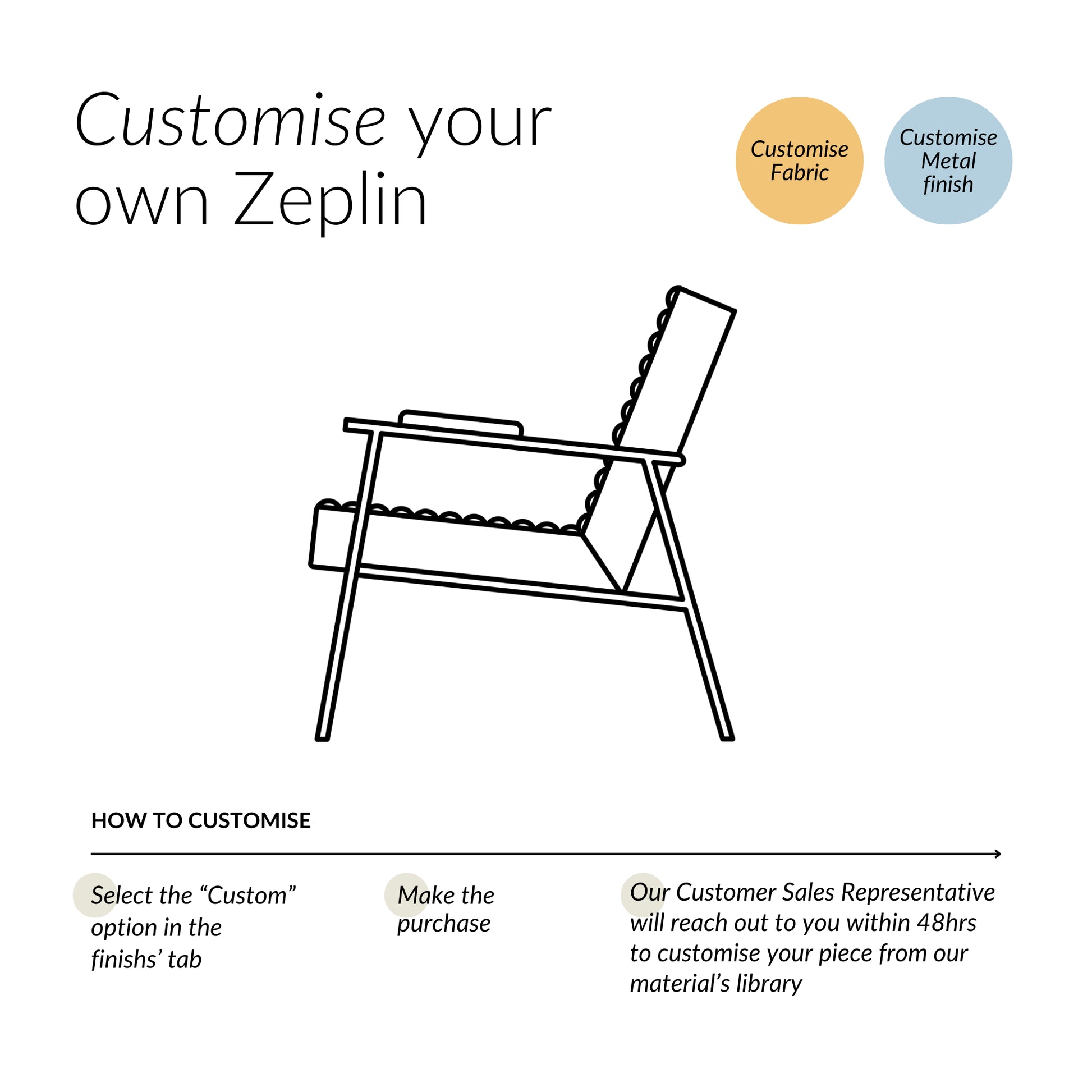 ZEPLIN LOUNGE CHAIR