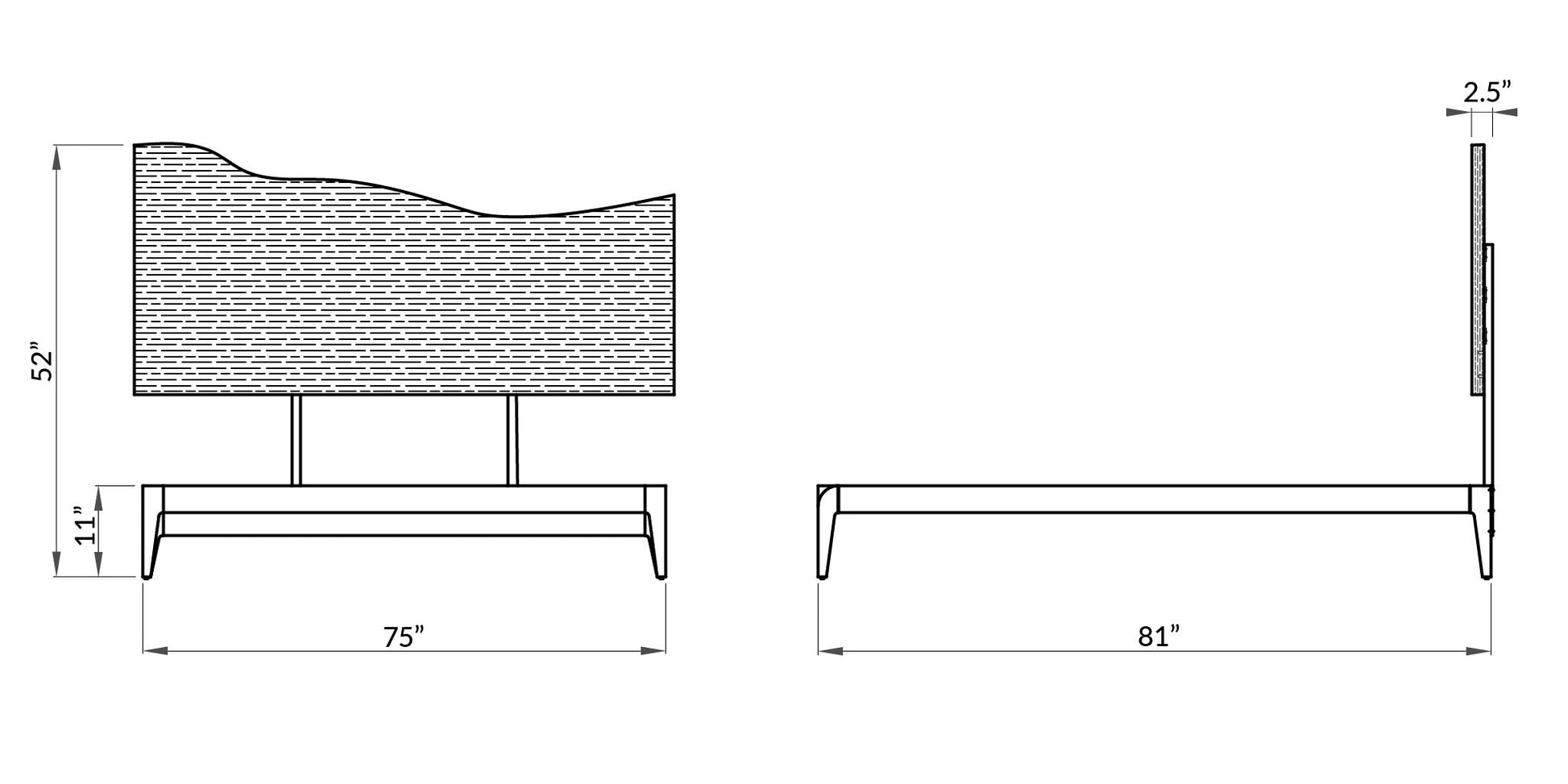 TAQSIM BED | KING SIZE